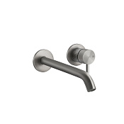 Gessi 316 Intreccio Встраиваемый смеситель для раковины, цвет: steel brushed 54186#239