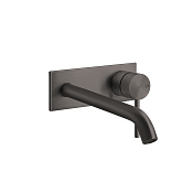 Gessi 316 Intreccio Встраиваемый смеситель для раковины, цвет: brushed black metal pvd 54190#707