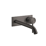 Gessi 316 Meccanica Встраиваемый смеситель для раковины, цвет: brushed black metal pvd 54290#707