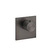 Gessi 316 Bath-Shower Термостат для душа встраиваемый, внешняя часть, цвет: black metal brushed PVD 54554#707