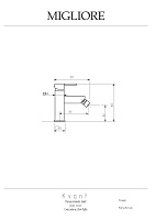 Migliore Kvant Смеситель для биде монокомандный, цвет: хром 18765