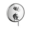 Axor Montreux Термостат для душа встраиваемый на 2 потребителя, внешняя часть, цвет: хром 16821000