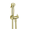 Cisal Shower Гигиенический душ, со шлангом 120 см, вывод с держателем, цвет: 24k gold AR00790024