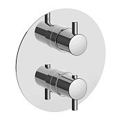 Cisal Less Minimal Смеситель для душа встраиваемый, термостатический, цвет: Chrome LM0BT03021