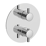 Cisal Less New Смеситель для душа встраиваемый, термостатический, цвет: Chrome LN0BT03021