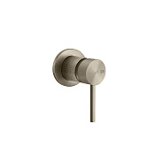 Gessi 316 Cesello Смеситель для душа встраиваемый, внешняя часть, цвет: warm bronze brushed PVD 54419#726