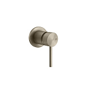 Gessi 316 Flessa Смеситель для душа встраиваемый, внешняя часть, цвет: warm bronze brushed PVD 54019#726