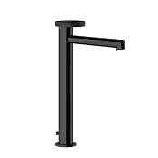 Gessi Anello Смеситель для раковины высокий с длинным изливом, цвет: Black XL 63305#299