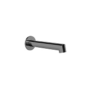 Gessi Ingranaggio Излив настенный 19,2 см, цвет: black metal PVD 63603#706