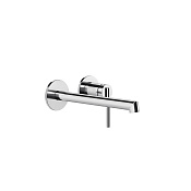 Gessi Ingranaggio Смеситель настенный, излив 19,4-21,4 см, цвет: хром 63583#031