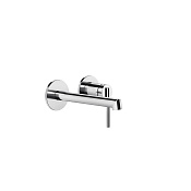 Gessi Ingranaggio Смеситель настенный, излив 14,9-16,9 см, цвет: хром 63581#031