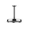 Gessi Venti20 Верхний душ 22,9 см 1 вид струи, кронштейн потолочный 28,8 см, цвет: chrome 65152#031