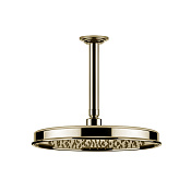 Gessi Venti20 Верхний душ 30 см, с потолочным держателем 29,3 см, цвет: Brass PVD 65153#710