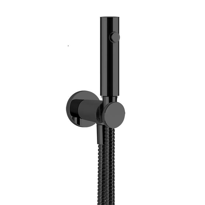Gessi Cono Гигиенический душ многоструйный, шланг 125 см, цвет: matte black 45123#299