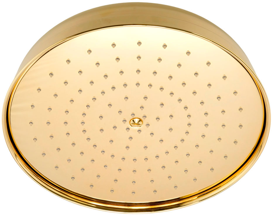 Migliore Roma Верхний душ, 30х30хh13,5 см, цвет: золото 29830