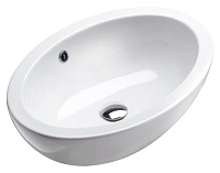 Catalano Zero Раковина чаша 60x42x18h см, с переливом, цвет: белый глянцевый 16AZN00