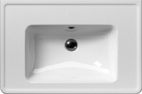 GSI Classic Раковина подвесная 75x50 см, 1 отверстие, с переливом, без д/к, цвет: белый глянцевый 8787111