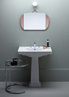 GSI Classic Раковина подвесная 75x50 см, 1 отверстие, с переливом, без д/к, цвет: белый глянцевый 8787111