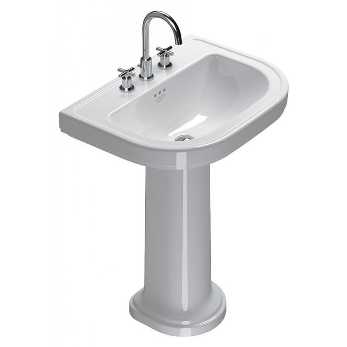 Catalano Comfort Раковина подвесная 56x44x20h см, 1 отв., с переливом, Cataglaze, цвет: белый глянц. 156CV00