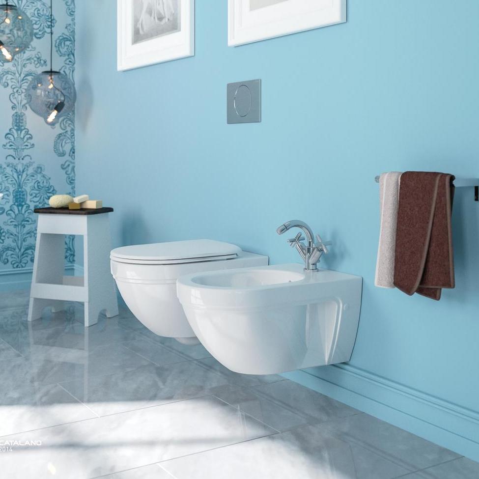 Catalano Canova Royal Крышка-сиденье для унитаза, цвет: белый глянцевый 5SSST00