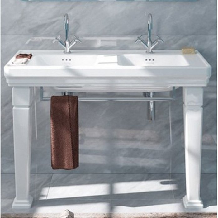 Catalano Comfort Раковина подвесная 125x54x20h см, 1 отв, с переливом, Cataglaze, цвет: белый глянц. 1125CV00