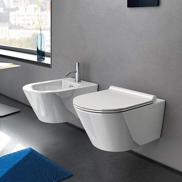 Catalano Zero Унитаз подвесной безободковый 35x55 см, смыв торнадо, Cataglaze, цвет: белый глянцевый 0111550001