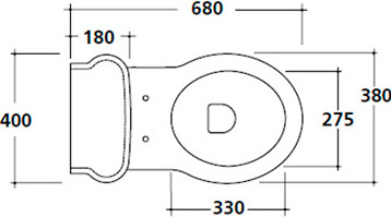 Крышка-сиденье Galassia Ethos  орех, петли хром 8495NO