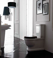 Крышка-сиденье Galassia Ethos  орех, петли хром 8495NO