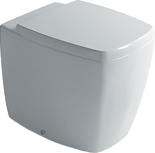 Крышка-сиденье Galassia Sa02  с микролифтом, петли хром 8977