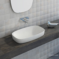 Catalano Alvea Раковина встраиваемая сверху 60x38 см, без перелива, покр Cataglaze, цвет: белый мат. 0624600021
