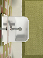 Catalano Comfort Раковина подвесная 60x45x18h см, 1 отв., с переливом, Cataglaze, цвет: белый глянц. 0720601001