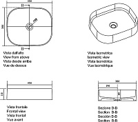 Рукомойник Galassia SmartB 7406