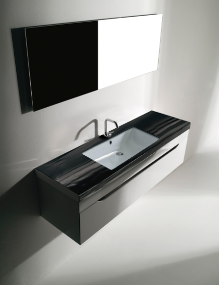 Kerasan Slim Раковина встраиваемая снизу на 75 см, 75x34 см, без перелива, цвет: Bianco 022501