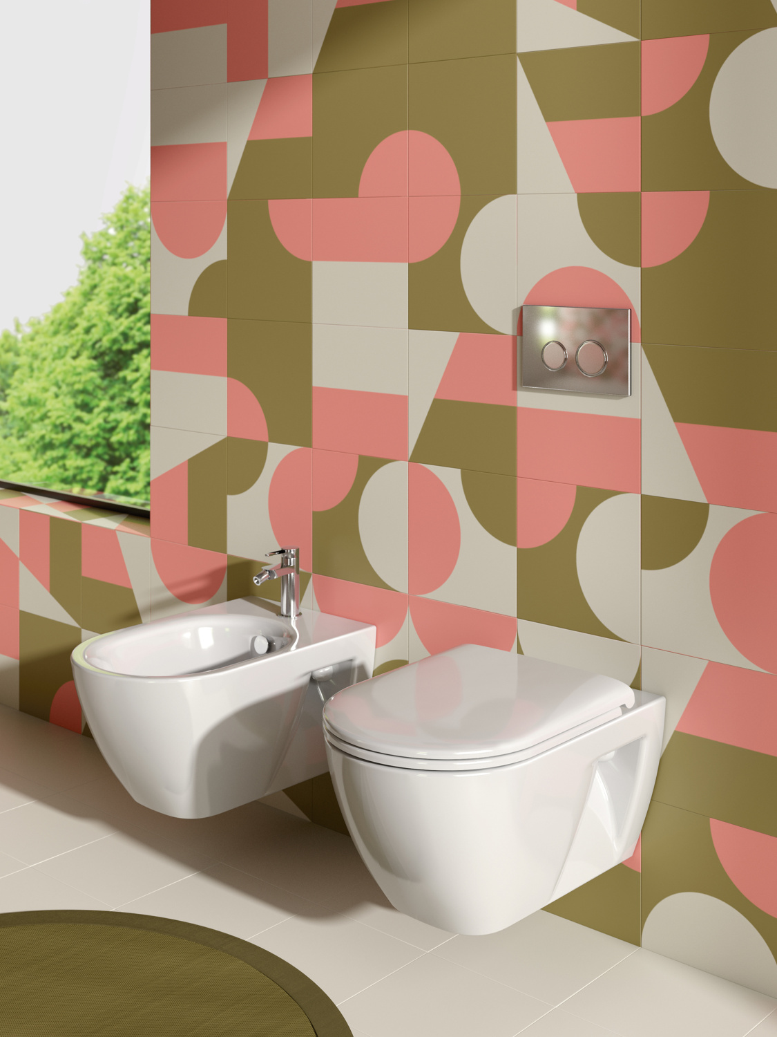 Catalano Sfera Унитаз подвесной безободковый 35x54 см, смыв торнадо, Cataglaze, цвет: белый глянц. 0511440001