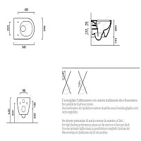 Catalano Sfera Унитаз подвесной безободковый 35x54 см, смыв торнадо, Cataglaze, цвет: белый глянц. 0511440001