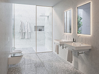 Catalano Comfort Раковина подвесная 60x50x17h см, с переливом, покр. Cataglaze, цвет: белый глянц. 0120600001