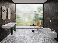 Catalano Comfort Раковина подвесная 150x50x17h см, с переливом, покр. Cataglaze, цвет: белый глянц. 0121520001