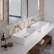 Catalano Zero Раковина чаша 60x35x13h см, без перелива, покрытие Cataglaze, цвет: белый глянцевый 0222600001