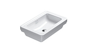 Catalano Italy Раковина встраиваемая сверху 60x40 см, с переливом, Cataglaze, цвет: белый глянцевый 160ACV00