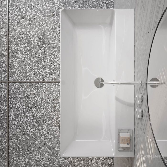 Catalano Comfort Раковина подвесная 100x50x17h см, с переливом, покр. Cataglaze, цвет: белый глянц. 0121000001