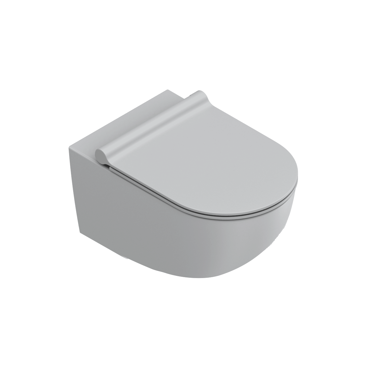 Catalano Sfera Унитаз подвесной безободковый 35x54 см, смыв торнадо, цвет: цемент матовый 1VSF54RCS