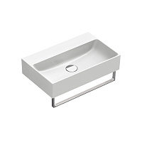 Catalano Comfort Раковина подвесная 55x35x12h см, без перелива, покр. Cataglaze, цвет: белый глянц. 0220550001