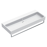 Catalano Comfort Раковина подвесная 120x47x15,5h см, с переливом, покр Cataglaze, цвет: белый глянц. 0221200001