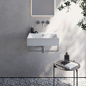 Catalano Comfort Раковина подвесная 50x47x15,5h см, с переливом, покр. Cataglaze, цвет: белый глянц. 0220500001