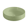 ArtCeram Cognac Раковина чаша d48x12,5h см, без перелива, покрытие Saniglaze, цвет: green salvia COL002 44 00