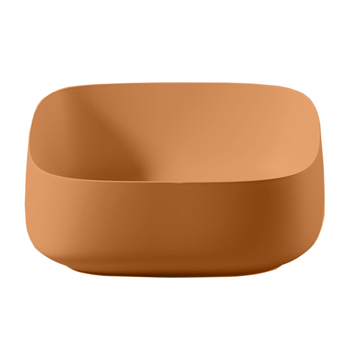 ArtCeram Cognac Раковина чаша 46x41x15,5h см, без перелива, покрытие Saniglaze, цвет: arancio cammeo COL007 13 00