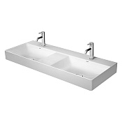 Duravit DuraSquare Раковина подвесная прямоугольная с 2 отв 120x47x14,5h см, цвет: белый 2353120014