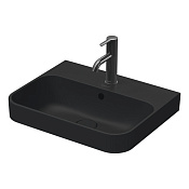 Duravit Happy D.2 Plus Раковина 50х40 см, 1 отв под смес, цвет: Anthracite matt 2360501360