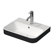 Duravit Happy D.2 Plus Раковина 50х40 см, с переливом, цвет: Anthracite ma 23605061601