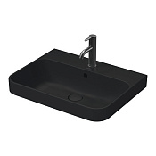 Duravit Happy D.2 Plus Раковина 60х46 см, с переливом, с 1м отв., цвет: Anthracite 23606013001